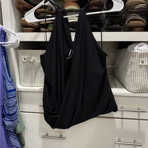 Express Elegant Black Sleeveless Top NWT small